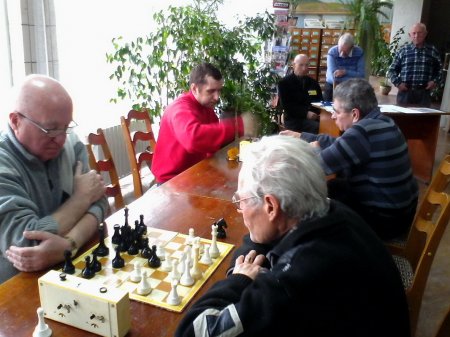 Соревнования по шахматам в филиале №8