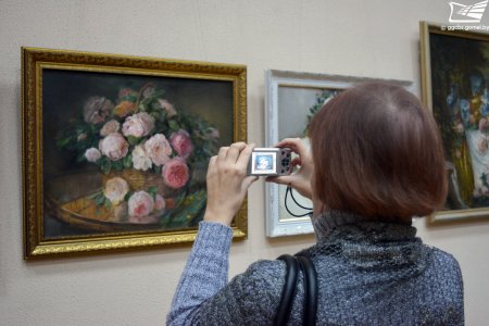 Открытие выставки «О цветах в цвете»