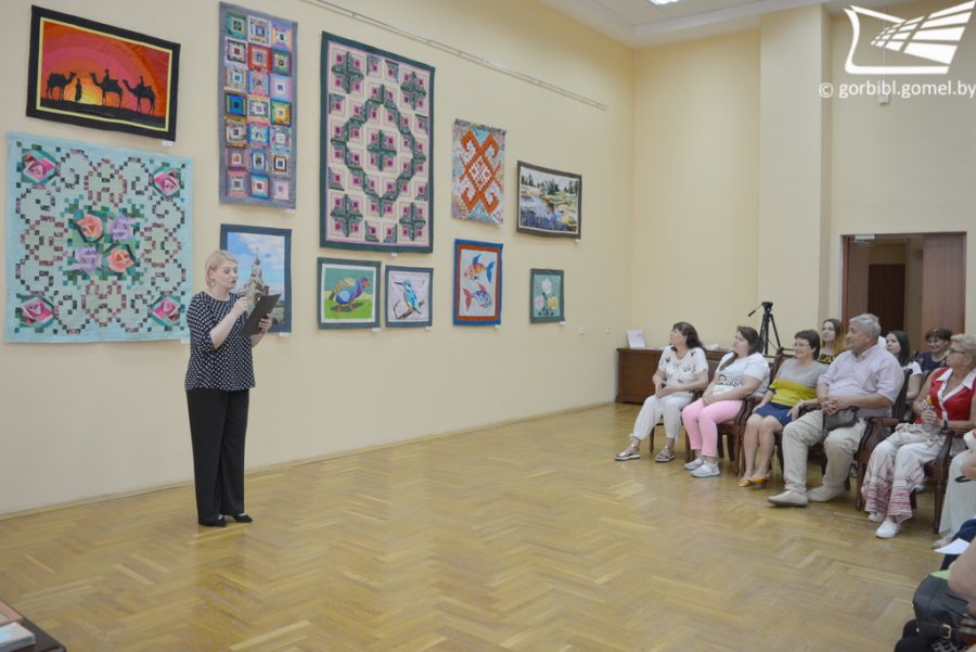 Выставка Галины Голубенко «Лоскут в интерьере»