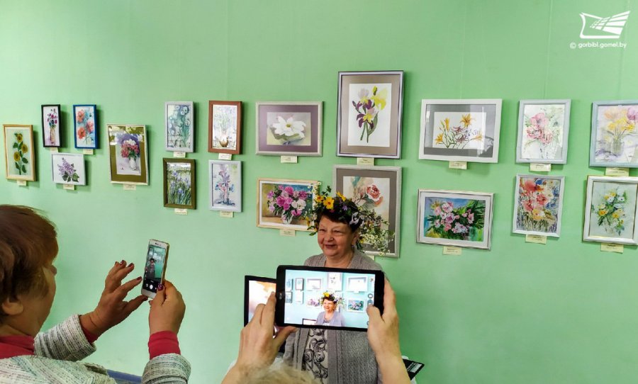 Выставка «Бал цветов» в филиале №2