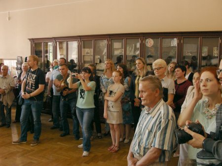 В Музее автографа открылась выставка работ Михаила Лизогуба «Моя Беларусь»