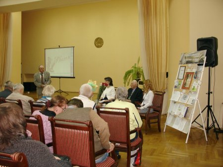 Юбилейный вечер Бориса Ковалерчика прошёл в салоне «Встречи на Замковой»