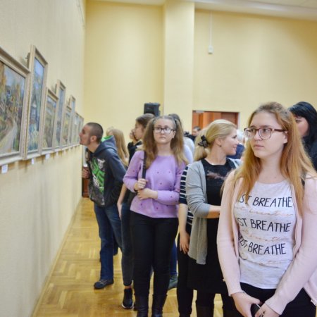 Выставка живописи учащихся УО «Гомельский государственный художественный колледж»