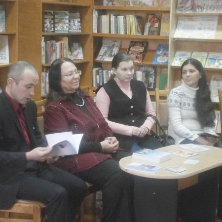 Встреча с членами школы-студии «Молодой литератор»