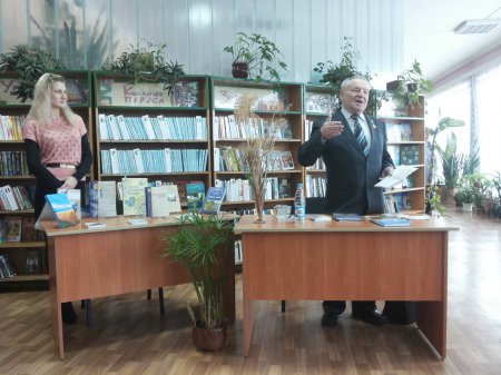 Встреча с писателем Михаилом Болсуном
