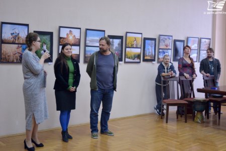 Открытие фотовыставки Юрия Бирюкова и Алины Кузьменко