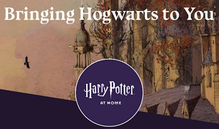 Онлайн-платформа Harry Potter at Home