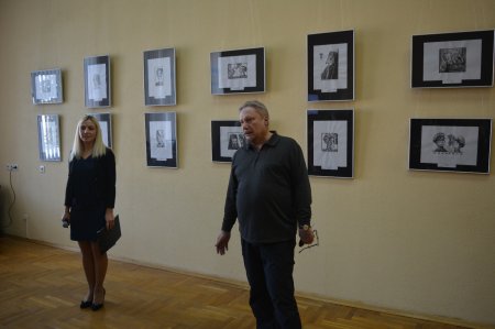 К 200-летию со дня рождения Ф.М. Достоевского выставка графики Чак Дмитрия