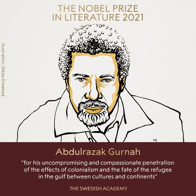 Нобелевскую премию по литературе получил британский писатель из Занзибара