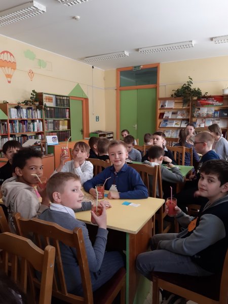 Эрудит-кафе в детской библиотеке
