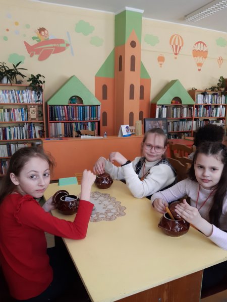 Эрудит-кафе в детской библиотеке