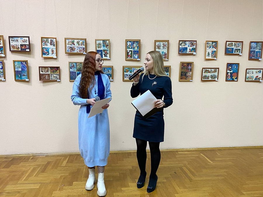 «Новогодний карнавал ретрооткрыток»