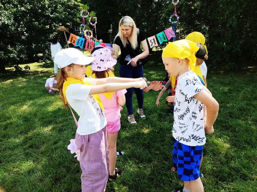 Как играли в старину