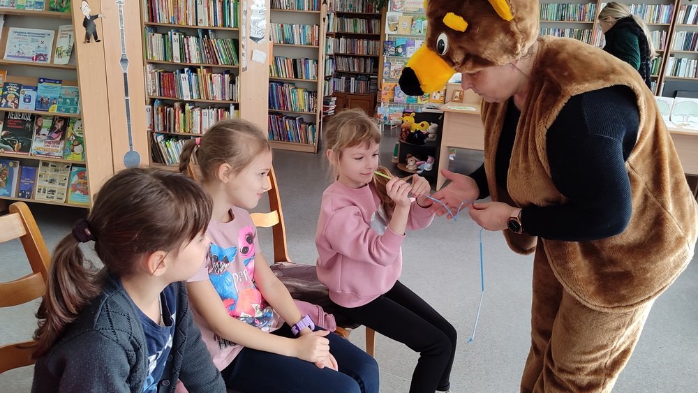 Осенние каникулы в библиотеке-филиале №1 им. Ивана Мележа