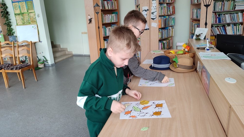 Осенние каникулы в библиотеке-филиале №1 им. Ивана Мележа