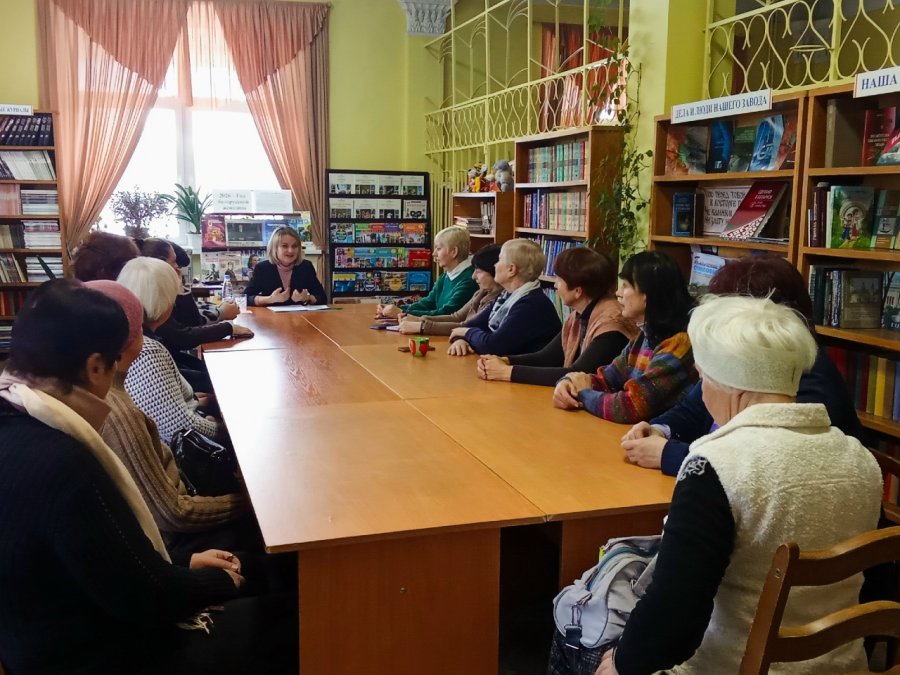 Встреча с делегатом VII Всебелорусского народного собрания Юлией Липовской