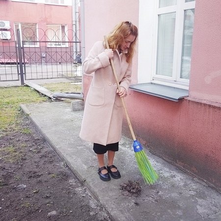 Участие в общегородском субботнике