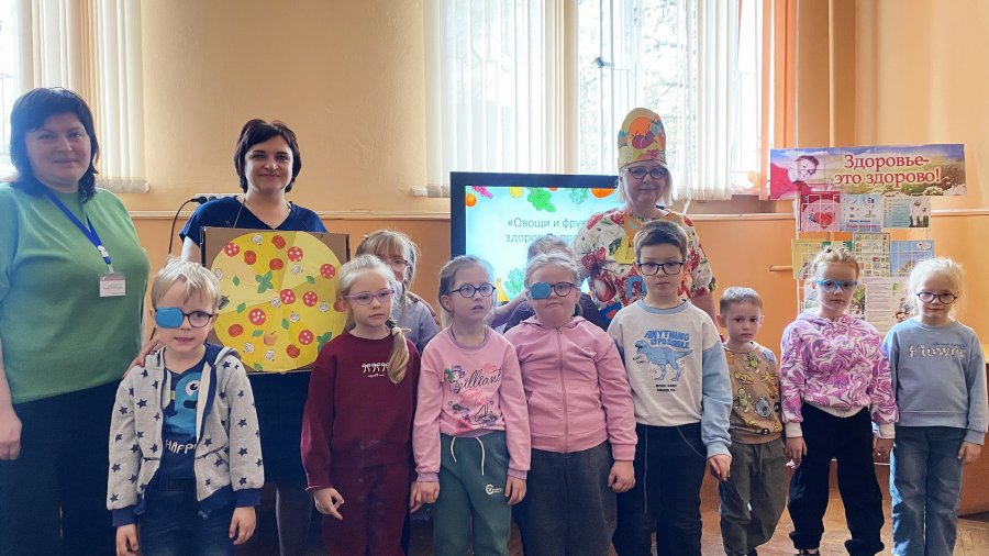 Овощи и фрукты – здоровые продукты