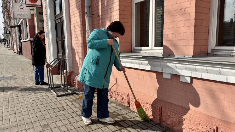 Участие в республиканском субботнике