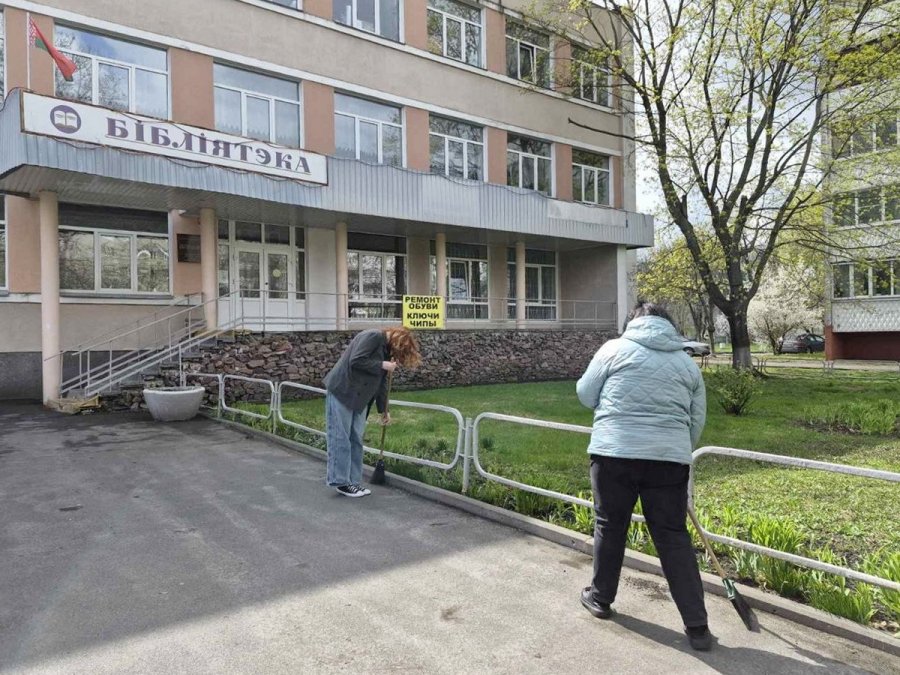 Участие в республиканском субботнике