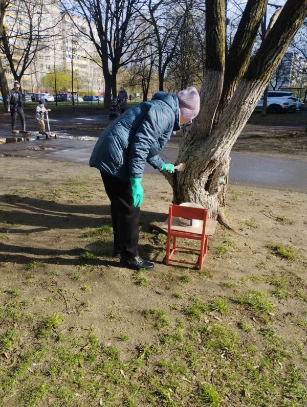 Участие в республиканском субботнике