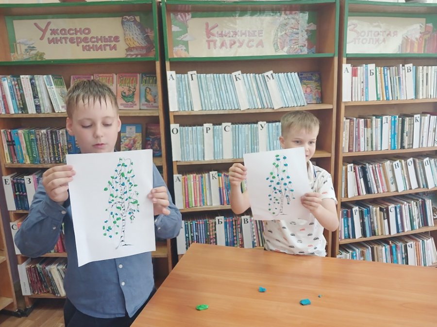 Березки милой скромный лик