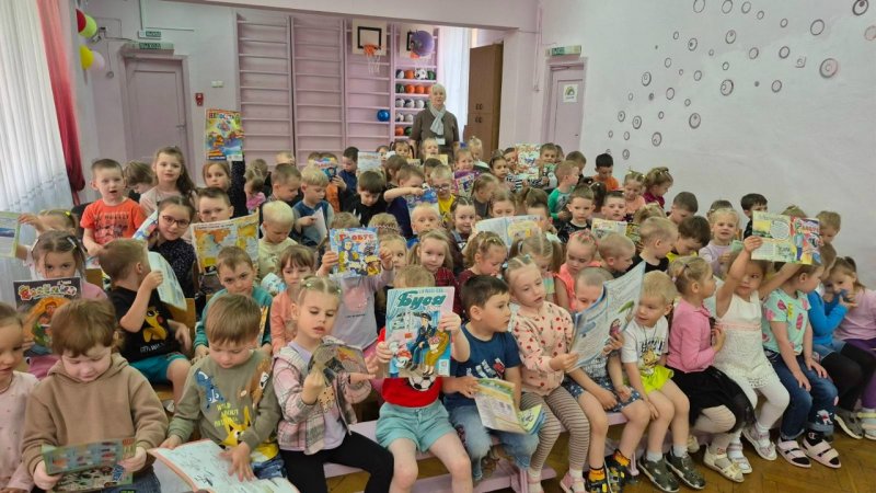 Детская пресса на все интересы