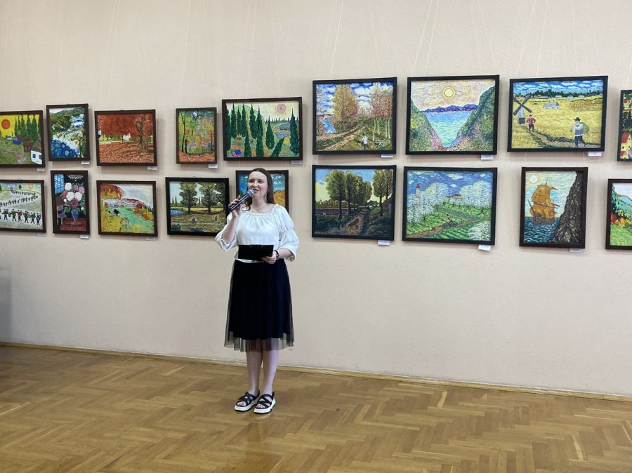 Открытие выставки живописи Николая Литвинова «Вслед за Ван Гогом»